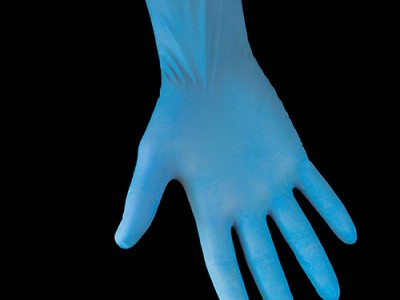 Рукавички нітрилові, вінилові, латексні