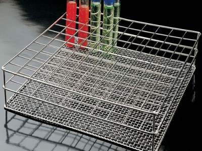 Штативи стальні для пробірок