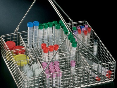 Кошики стальні для персоналу гематологічних лабораторій