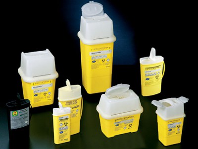 Контейнери для безпечної утилізації гострих предметів