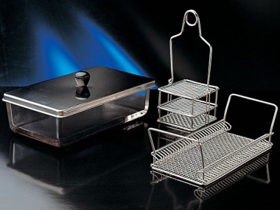 Кошики та лотки для предметного скла