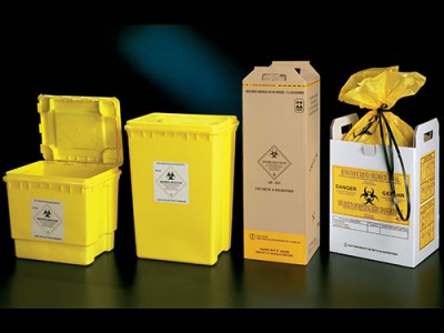 Контейнери для збору медичних відходів